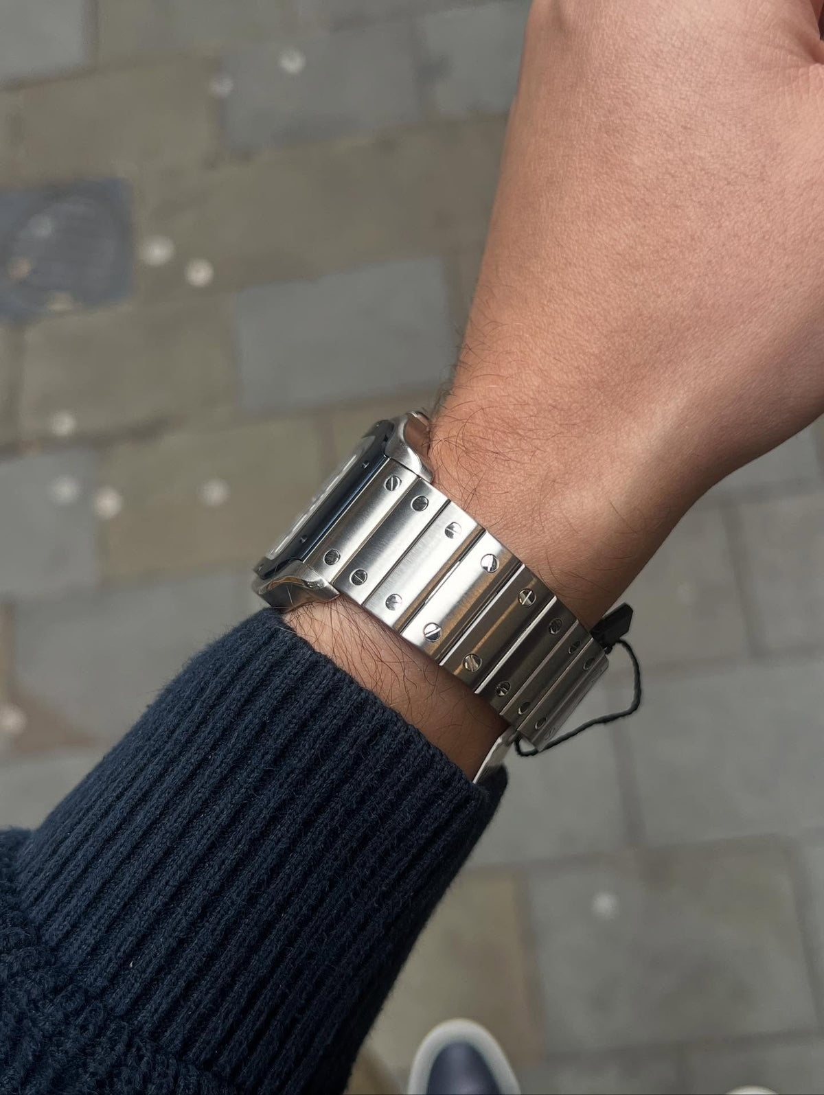 Cartier Skeleton Blue PVD Bezel